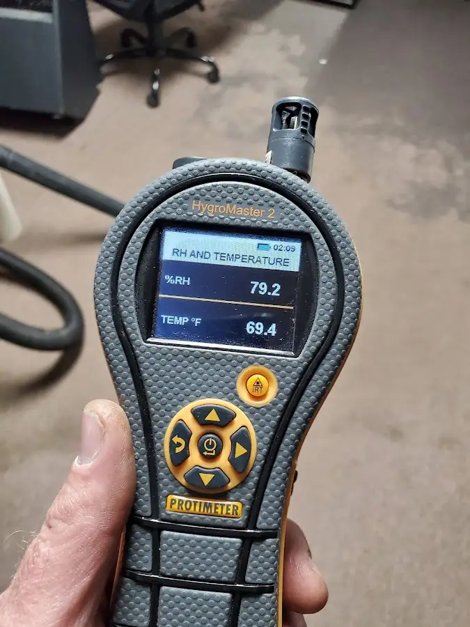 Moisture meter humidity assessment for Fire & Smoke Damage Restoration in Ontwa